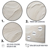 Modern Beach Beige Sand Charm I - Multi-Panels
