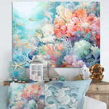 Underwater Coral Symphony Ii I - Animals Canvas Wall Art