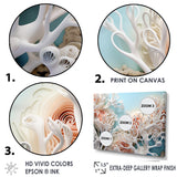 Pink Basket Underwater Elegance - Pink Coral Wall Art