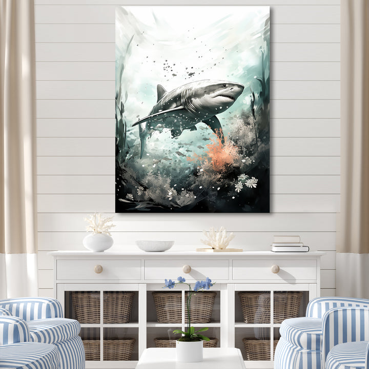 Shark Silent Killer - Shark Wall Decor