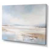 Soft Color Beach Horizon I - Coastal Canvas Wall Art