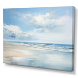 Coastal Beach Minimal Scenery II - Coastal Canvas Wall Art