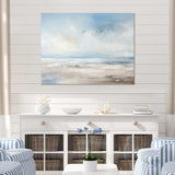 Coastal Beach Minimal Scenery III - Coastal Canvas Wall Art