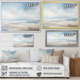 Coastal Beach Minimal Scenery III - Coastal Canvas Wall Art