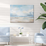 Coastal Beach Minimal Scenery V - Coastal Canvas Wall Art