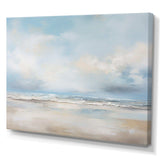 Coastal Beach Minimal Scenery V - Coastal Canvas Wall Art