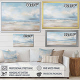 Coastal Beach Minimal Scenery V - Coastal Canvas Wall Art