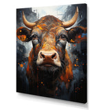 Liquid Fusion Cow Portrait - Cow Wall Decor