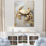 Minimalism Crab Painting - Crab Home Decor Art