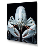 Modern Black And Blue Crayfish - Crayfish Wall Art Prints