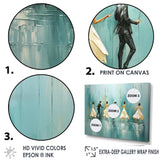 Rhythms Of The Rain Ballet Dance I - Fashion Canvas Wall Art