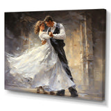 Couple Dance Ballroom Waltz II - Fashion Canvas Wall Art