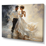 Couple Dance Ballroom Waltz III - Fashion Canvas Wall Art