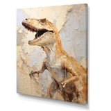 Dinosaur T Rex Supreme - Dinosaur Framed Canvas Art