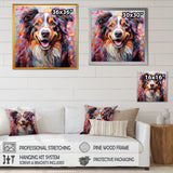 Dog Australian Shepherd Aura - Dog Home Decor Art