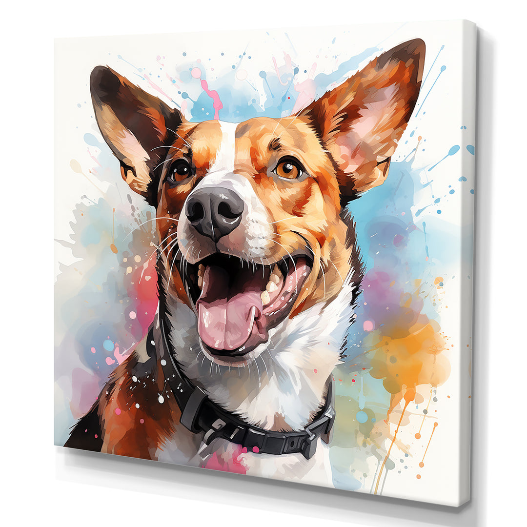 Dog Basenji Bliss - Dog Bedroom Wall Art