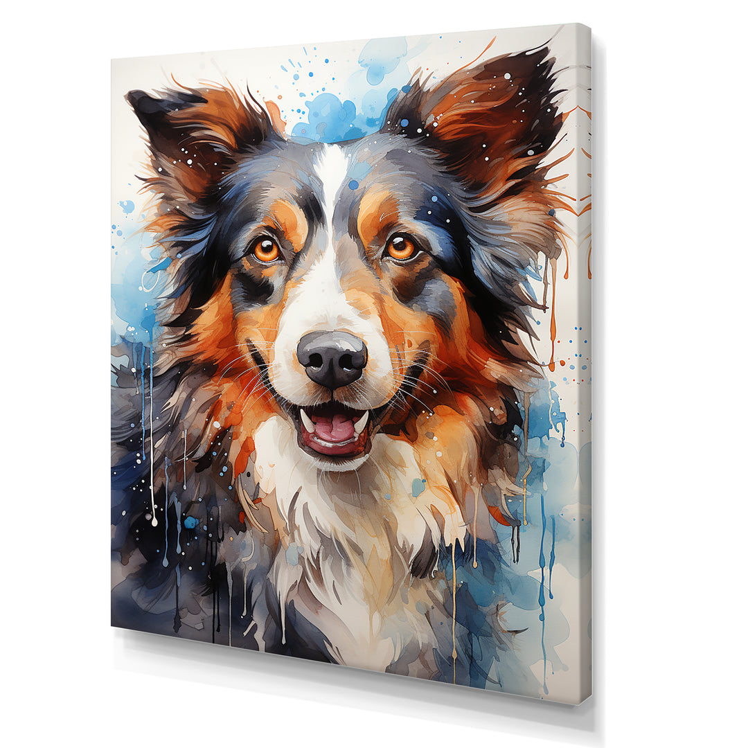 Border Collie Brilliance - Dog Bedroom Wall Art