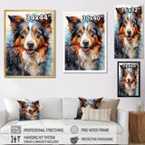 Border Collie Brilliance - Dog Bedroom Wall Art