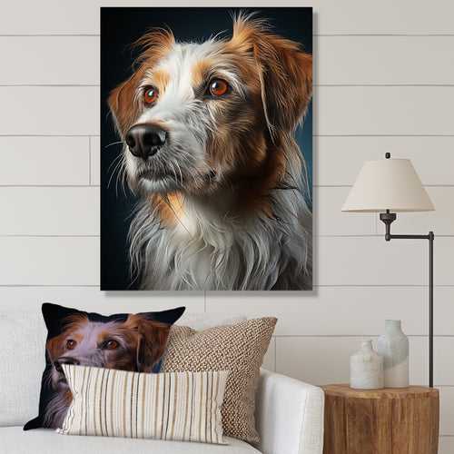 Borzoi Beauty - Dog Canvas Wall Art