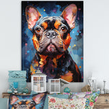 Bulldog Boldness - Black Dog Wall Art