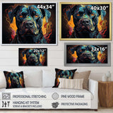 Cane Corso Confidence - Animals Canvas Wall Art