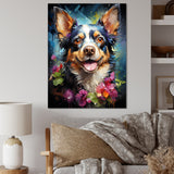 Chihuahua Charisma - Dog Large Canvas Wall Art