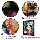 Chihuahua Charisma - Dog Large Canvas Wall Art