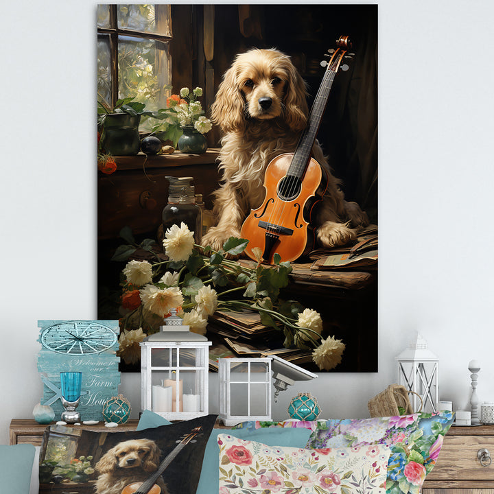 Cocker Spaniel Serenade - Dog Wall Decor