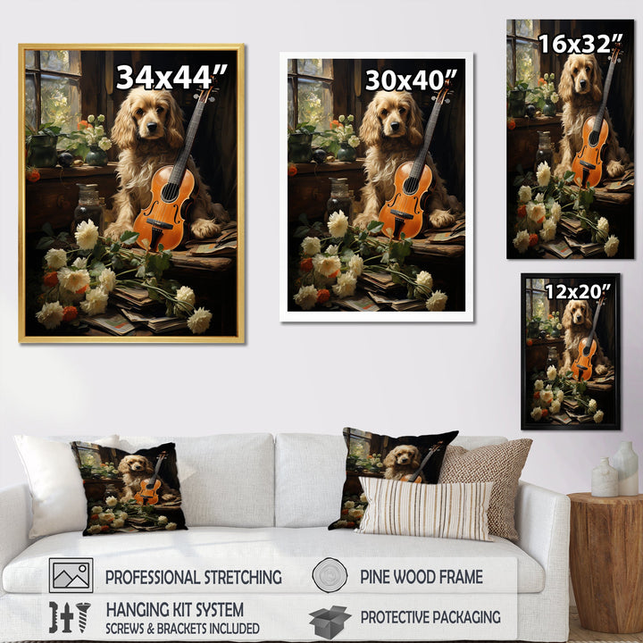 Cocker Spaniel Serenade - Dog Wall Decor