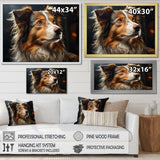 Collie Contemplation - Dog Wall Decor