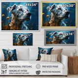 Dalmatian Dream - Dog Canvas Wall Art