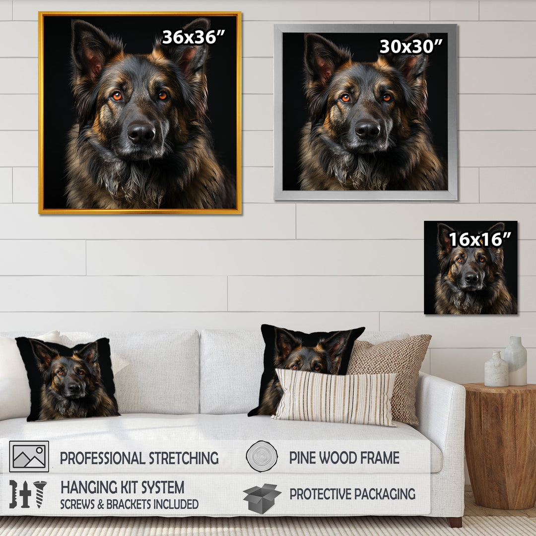 Dog German Shepherd Guardian - Dog Wall Art Prints