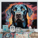 Dog Great Dane Grace - Dog Framed Canvas Art