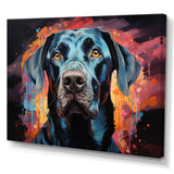 Dog Great Dane Grace - Dog Framed Canvas Art