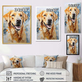 Dog Labrador Dreams - Animals Canvas Wall Art