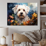 Popart Maltese Magic - Dog Canvas Wall Art