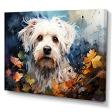 Popart Maltese Magic - Dog Canvas Wall Art