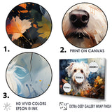Popart Maltese Magic - Dog Canvas Wall Art