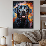Popart Mastiff Majesty - Blue Dog Wall Art