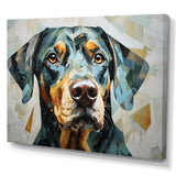 Shepherds Watchful Gaze Portrait - Dog Living Room Wall Art