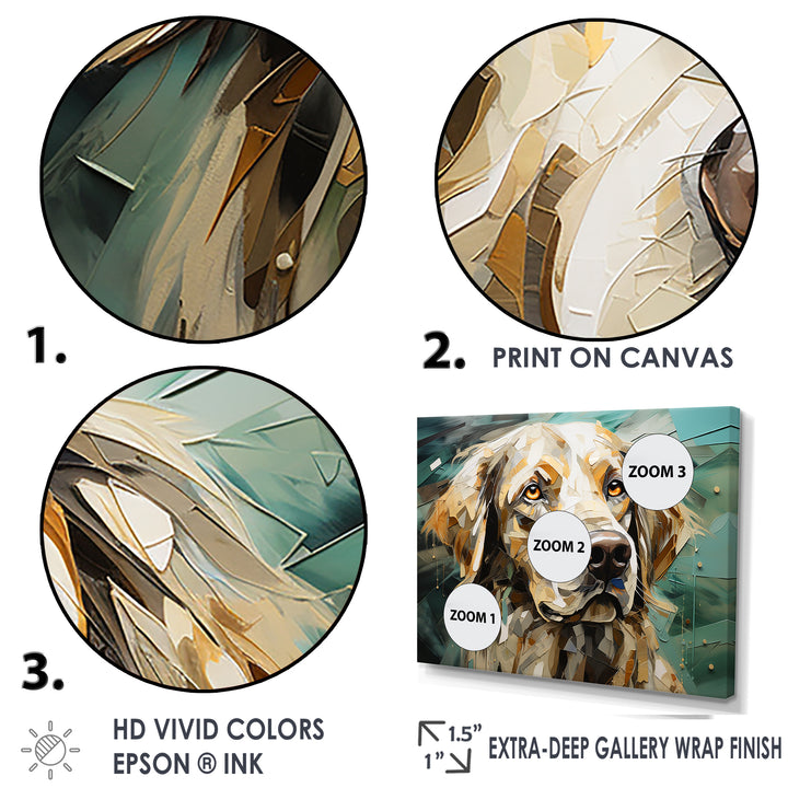 Elegant Lab Portraits - Dog Bedroom Wall Art
