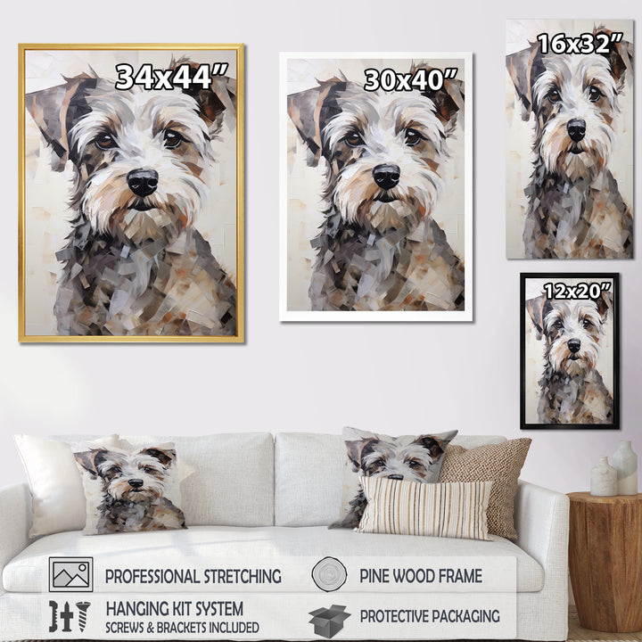 Yorkshire Terrier Curious Portrait - Dog Wall Decor