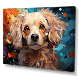 Poodle Pizzazz - Beige Dog Wall Art