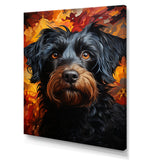 Puli Poetry Parade - Dog Large Canvas Wall Art