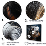 Portrait Schnauzer Sophistication - Black Dog Wall Art