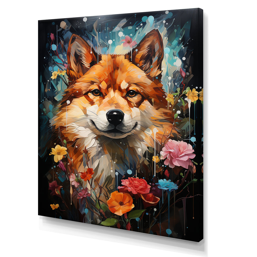 Popart Shiba Inu Spirit - Dog Wall Decor