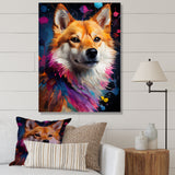 Modern Shiba Inu Spirit - Dog Wall Art Prints