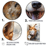 Shiba Inu Spirit - Brown Dog Wall Art