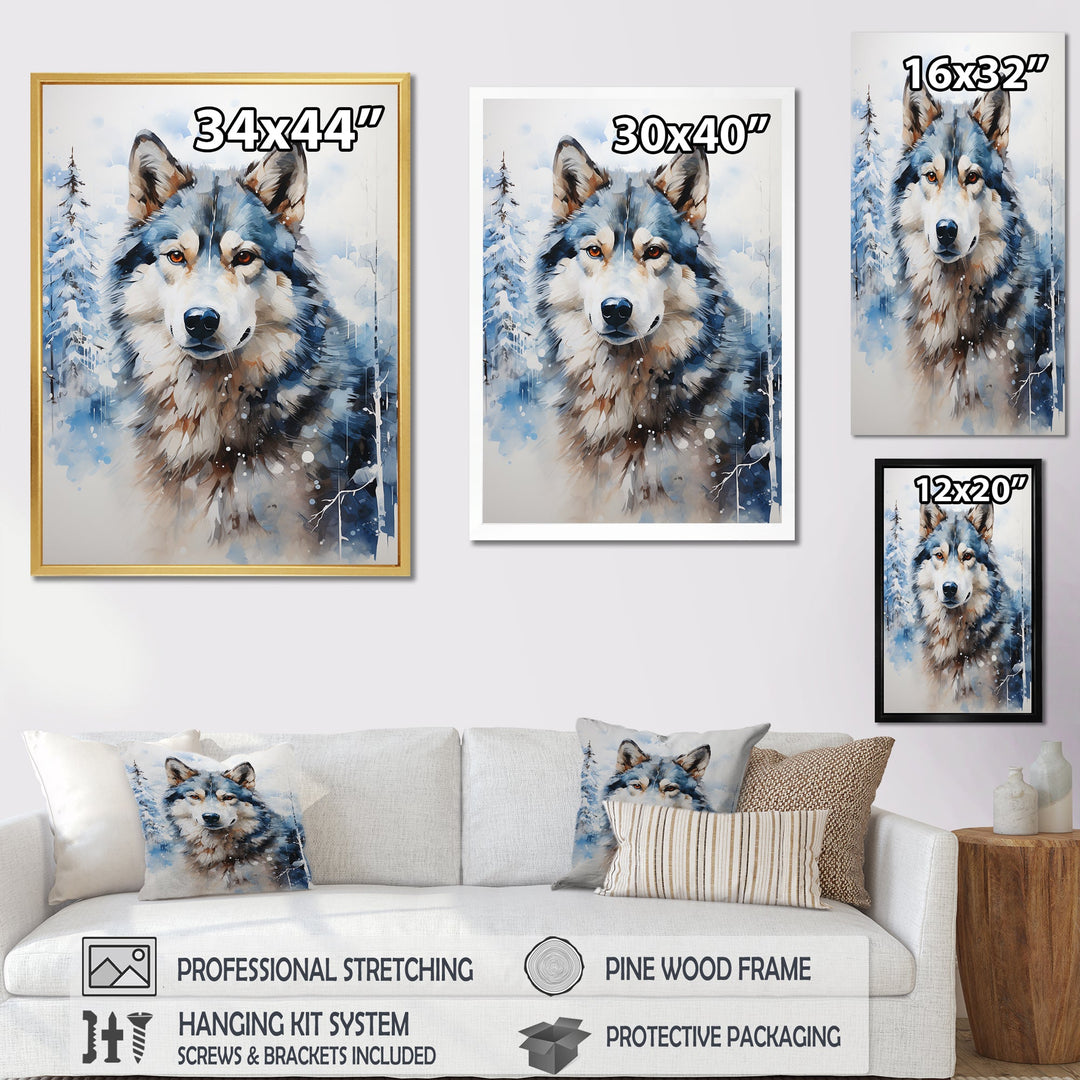 Siberian Dog Serenity - Dog Home Decor Art