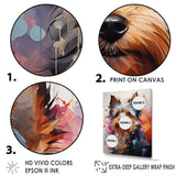 Doge Yorkie Reverie - Dog Wall Decor